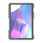 For Lenovo Tab M10 3rd Gen Tire Texture TPU + PC Tablet Case with Holder(White) - Image 3