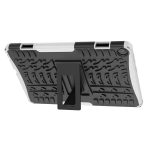 For Lenovo Tab M10 3rd Gen Tire Texture TPU + PC Tablet Case with Holder(White) - Image 4