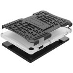 For Lenovo Tab M10 3rd Gen Tire Texture TPU + PC Tablet Case with Holder(White) - Image 6