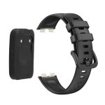 Λουράκι σιλικόνης για Huawei Band 8 + κιτ ζώνης ρολογιών σιλικόνης (μαύρο) - Image 2
