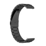 For Huawei Watch 4 / 4 Pro Three Bead Stainless Steel Watch Band(Black) - Image 2