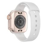 For Apple Watch Series 9 / 8 / 7 41mm Change to Ultra 49mm Waterproof All-Inclusive Film Hybrid PC Watch Case(Rose Gold) - Image 6