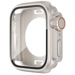 For Apple Watch Series 9 / 8 / 7 41mm Change to Ultra 49mm Waterproof All-Inclusive Film Hybrid PC Watch Case(Starlight Silver) - Image 2
