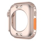 For Apple Watch Series 6 / 5 / 4 / SE 40mm Change to Ultra 49mm Waterproof All-Inclusive Film Hybrid PC Watch Case(Rose Gold) - Image 4
