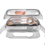 For Apple Watch Series 6 / 5 / 4 / SE 40mm Change to Ultra 49mm Waterproof All-Inclusive Film Hybrid PC Watch Case(Transparent) - Image 5