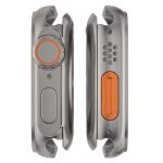 For Apple Watch Series 6 / 5 / 4 / SE 40mm Change to Ultra 49mm Waterproof All-Inclusive Film Hybrid PC Watch Case(Titanium Gold) - Image 3