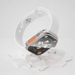 For Apple Watch Series 6 / 5 / 4 / SE 40mm Change to Ultra 49mm Waterproof All-Inclusive Film Hybrid PC Watch Case(Titanium Gold) - Image 7