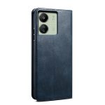 Xiaomi For  Redmi 13C / Poco C65 Oil Wax Crazy Horse Texture Leather Phone Case(Blue) - Image 3