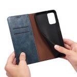 Xiaomi For  Redmi 13C / Poco C65 Oil Wax Crazy Horse Texture Leather Phone Case(Blue) - Image 6