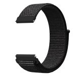 For Samsung Galaxy Watch 42mm Nylon Braided Watch Band(Black) - Image 2