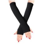 Αποκριάτικα Γάντια Μαύρα