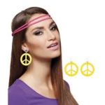 Αποκριάτικα Κοκκάλινα Σκουλαρίκια Σε Διάφορα Χρώματα