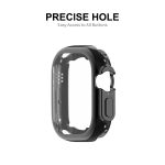 ENKAY Electroplated Soft TPU Case with Screen Film For Apple Watch Ultra 49mm(Silver) - Image 3