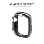 ENKAY Electroplated Soft TPU Case with Screen Film For Apple Watch Ultra 49mm(Silver) - Image 4