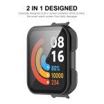 For Redmi Watch 3 ENKAY Hat-Prince Full Coverage PC Frame + Tempered Glass Film Watch Case(Transparent) - Image 2