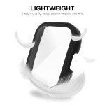 For Redmi Watch 3 ENKAY Hat-Prince Full Coverage PC Frame + Tempered Glass Film Watch Case(Transparent) - Image 5