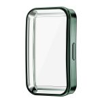 Για Huawei Band 8 ENKAY Hat-Prince Πλήρης κάλυψη Ηλεκτροεπικαλυμμένη μαλακή θήκη ρολογιού TPU με προστασία οθόνης (Σκούρο πράσινο) - Image 2