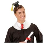 Αποκριάτικο Μαύρο Καπέλο Πτυχιούχου