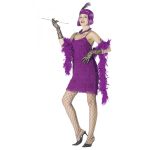 Αποκριάτικη Στολή Τσάρλεστον(Μωβ)