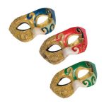 Αποκριάτικη Μάσκα Ματιών Paper Mache Βενετσιάνικη