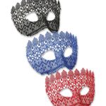 Αποκριάτικη Μάσκα Ματιών (Μπλέ)
