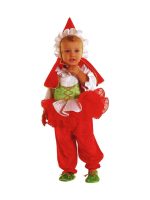 Αποκριάτικη Παιδική Στολή Κοκκινοσκουφίτσα - Image 2