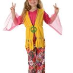 Hippie Girl, children girls costume,