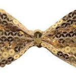 ΧΡΥΣΟ GLITTER παπιγιόν