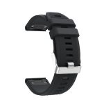 Garmin for  Fenix 5 Silicone Watch Band(Black)(OEM)