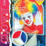 Αποκριάτικο Face Painting Clown Πολύχρωμο