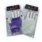 Maskarata Γάντια Δίχτυ (Άσπρο/Μωβ)