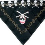 Αποκριάτικη Μπαντάνα Μαύρη