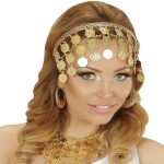 Αποκριάτικο Στεφάνι Χρυσό