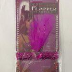 Κορδέλα Με Φτερό-Πετράδι(ΡΟΖ/ΑΣΗΜΙ)