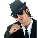 CLOWN Σετ Blues Brothers Με Καπέλο