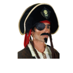 Αποκριάτικο Πειρατικό  Καπέλο