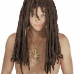 Αποκριάτικη Περούκα Ράστα Καστανή