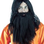 Γενειάδα για Απόκριες σε Μαύρο χρώμα