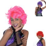 Αποκριάτικη Περούκα High Voltage-Κόκκινη