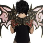 Αποκριάτικα Φτερά Πλάτης Κόκκινα