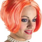 Αποκριάτικη Περούκα Καρέ Καστανό