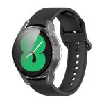 For Samsung Galaxy Watch4 40mm PC Protective Case with Tempered Glass Film(Transparent White) - Image 2