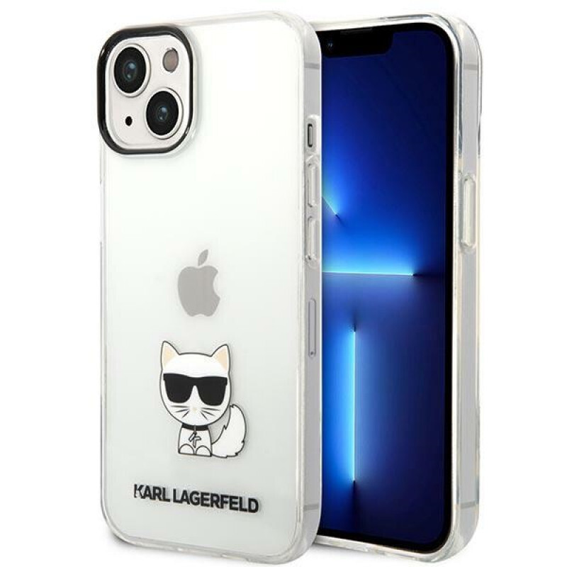 Karl Lagerfeld Choupette Back Cover Πλαστικό Διάφανο (iPhone 14 Plus) - Image 1