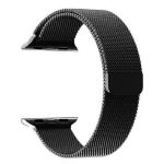 Για Apple Watch 42mm Milanese Loop Μαγνητικό λουράκι  από ανοξείδωτο ατσάλι (Μαύρο) - Image 4