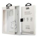 Karl Lagerfeld Choupette Eat Back Cover Συνθετική Διάφανο (iPhone 14 Pro) - Image 2