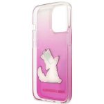 Karl Lagerfeld Choupette Fun Back Cover Πλαστικό Ροζ (iPhone 14 Pro Max) - Image 3