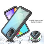 For Samsung Galaxy A52 5G / 4G Starry Sky Solid Color Series Shockproof PC + TPU Protective Case(Black) - Image 4