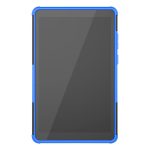 For Lenovo Tab M8 3rd Gen 8506 / M8 HD 8505 Tire Texture Shockproof TPU+PC Tablet Case with Holder(Blue) - Image 3