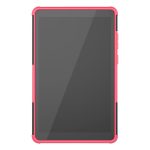 For Lenovo Tab M8 3rd Gen 8506 / M8 HD 8505 Tire Texture Shockproof TPU+PC Tablet Case with Holder(Pink) - Image 3