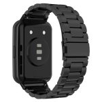 Για Huawei Watch Fit 2 Μεταλλικό λουράκι από ανοξείδωτο χάλυβα τριών σφαιριδίων (Μαύρο) - Image 2